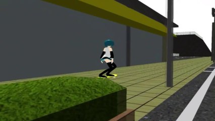 Skateboard Acrobat (Athletic Motion Download)