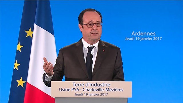 Discours à l'usine PSA de Charleville-Mézières