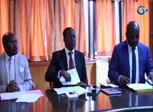 RTG - Le premier ministre chef du gouvernement a réunit les membres de comité Interministériel sur le cadrage