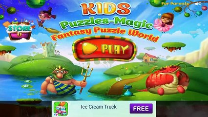 Kids Puzzles Magic - Android gameplay educational TabTale Movie apps free kids best top TV