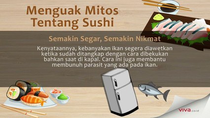 Menguak Mitos tentang Sushi