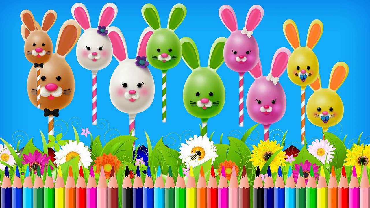 The Finger Family Bunny Cake Pop Family Nursery Rhyme Cake Pop Finger Family Songs