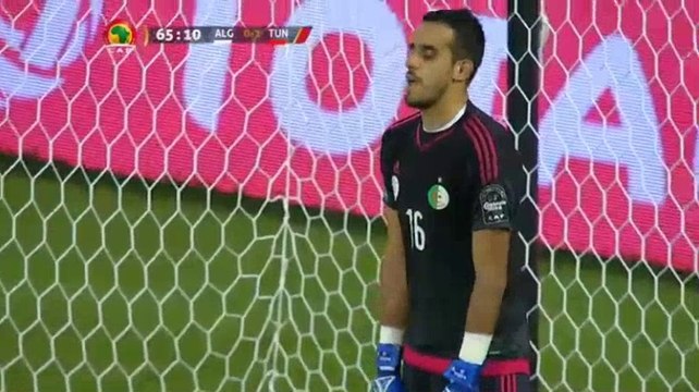 But de Naïm Sliti - Algérie 0-2 Tunisie - 19.01.2017