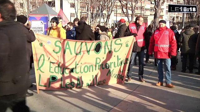 Le 18:18 - Maintien des Zep : la colère monte d'un cran chez les lycéens et professeurs