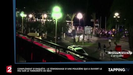 Attentat de Nice : Une policière qui a ouvert le feu sur le terroriste témoigne