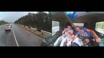 Seatbelt vs No Seatbelt  Russian Dash Cam Edition