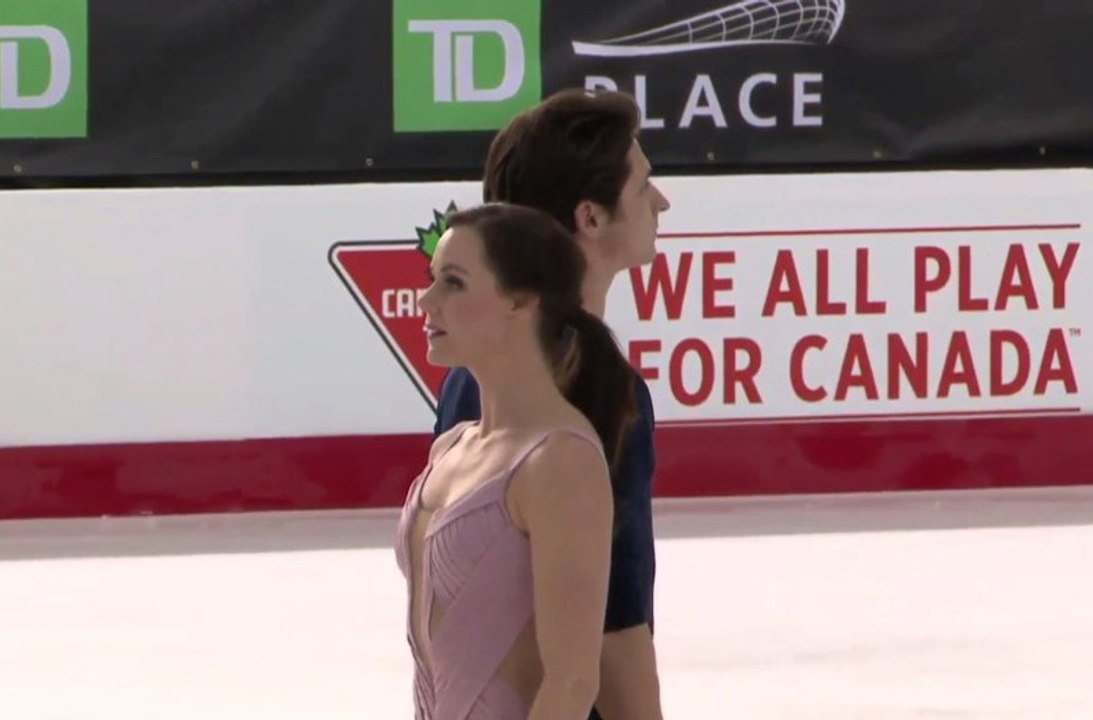 Canadian Championships 2017 Tessa Virtue & Scott Moir Practice FD