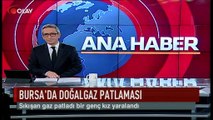 Bursa'da doğalgaz patlaması (Haber 19 01 2017)