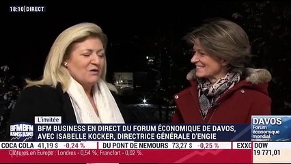Forum Économique de Davos 2017: Interview d'Isabelle Kocher - 19/01