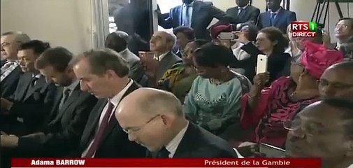 PRESIDENT ADAMA BARROW FIRST TIME ADDRESSING THE NATION