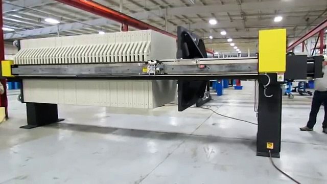 M.W. Watermark- 1500mm Filter Press - Automatic Plate Shifter with Bump