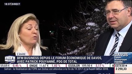 Forum Économique de Davos 2017: Interview de Patrick Pouyanné - 19/01