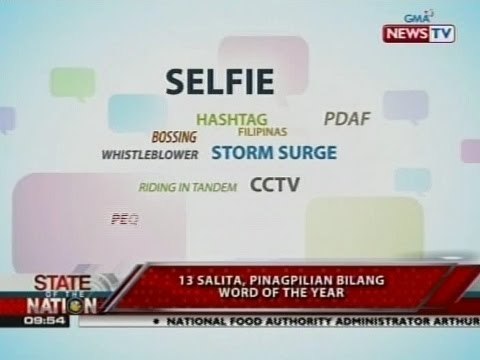 SONA: Selfie , napiling salita ng taon sa Pilipinas