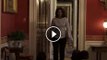 First lady Michelle Obama takes one last walk through The White House