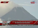 SONA: Mayon volcano, muling nagpakita ng senyales ng pagsabog
