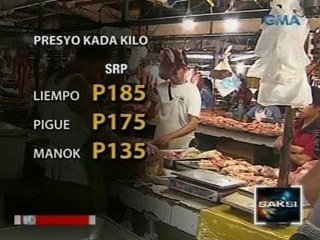 Saksi: Karneng baboy at manok, may suggested retail prices na rin pero umaalma ang ilang nagtitinda