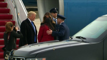 URGENTE: Trump llegó a Washington para su investidura