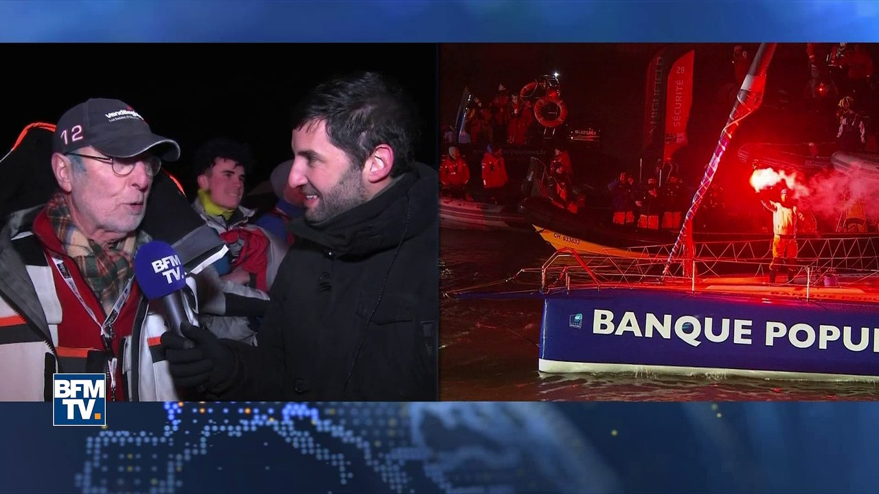 Vendée Globe: le père d’Armel Le Cléac’h "très fier" de son fils