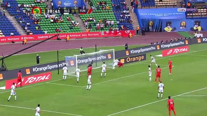 Algeria 1 - 2 Tunisia All Goals and Short Highlights in HD
