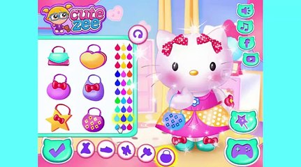 Download Video: Hello Kitty. Китти собирается на выпускной. Китти готовит томатный пирог. Игры для девочек