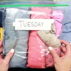 10 Space-Saving Packing Hacks