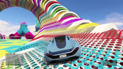 Course casse-cou colorée! !