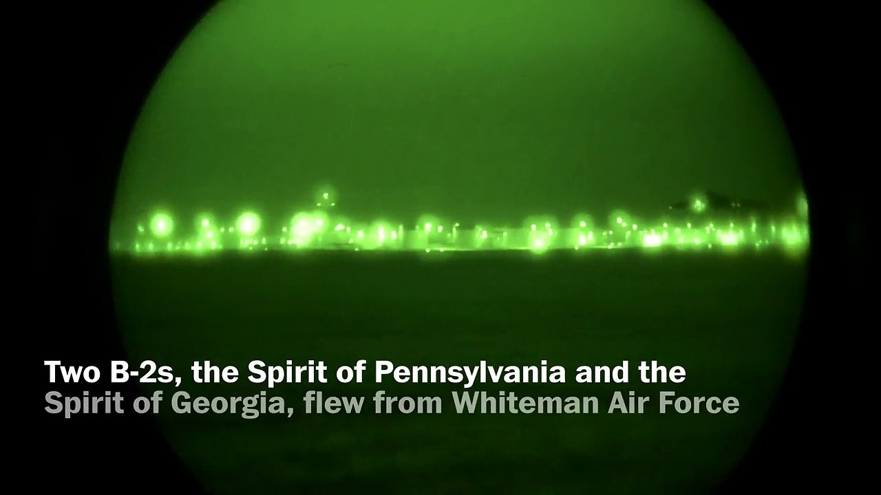 B-2 stealth bombers hit Islamic State targets in Libya