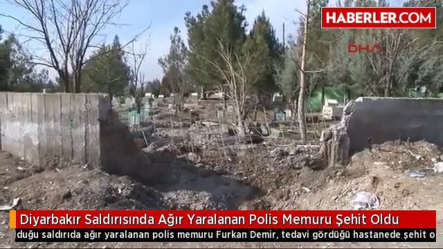 Diyarbakır Saldırısında Ağır Yaralanan Polis Memuru Şehit Oldu