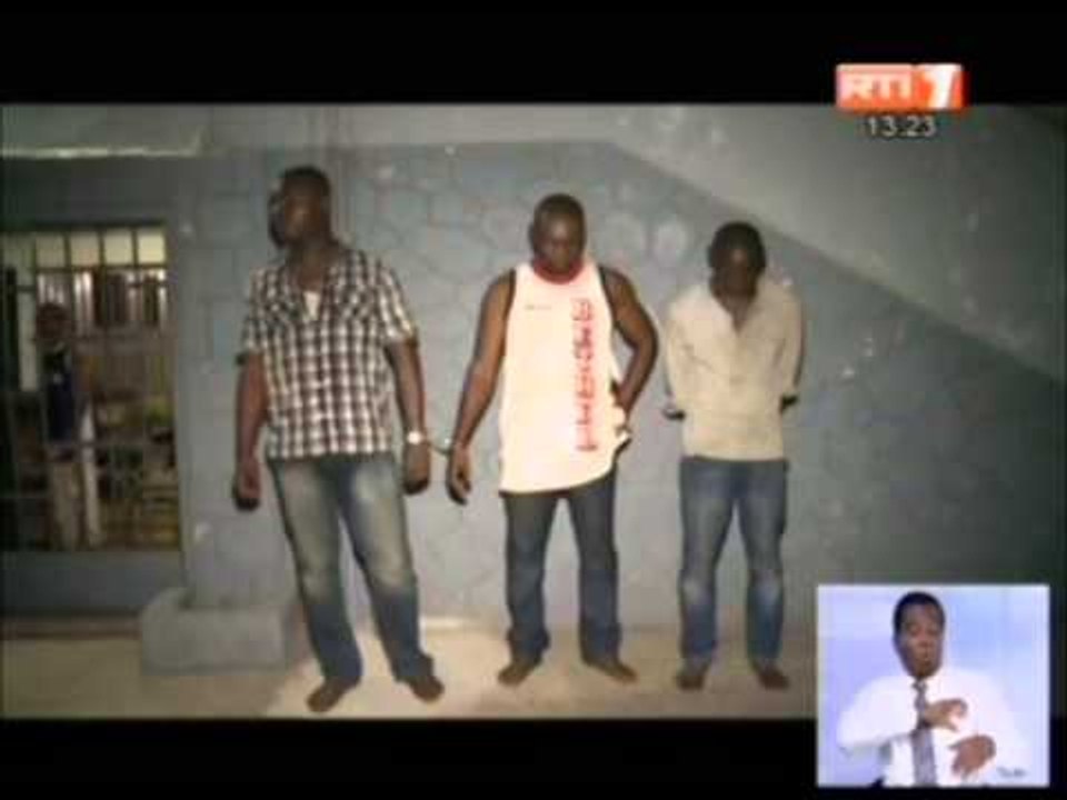 RTI-Sécurité : trois présumés braqueurs arrêtés par la police criminelle