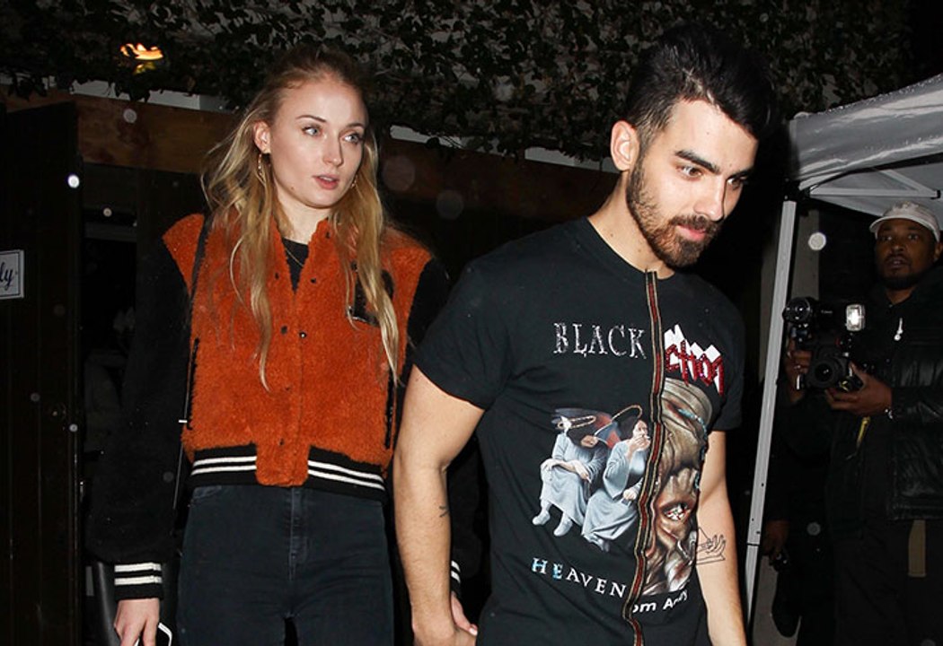 Joe Jones Parties All Night With New Girlfriend Sophie Turner