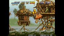 Metal Slug -Super Vehicle-001 On MAME Emulator.