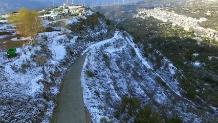 Nevada en Lanjarón 18 Enero 2017