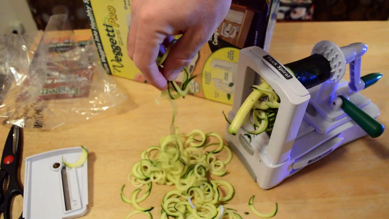 Veggetti As Seen On TV Pro Table Top Spiralizer Review