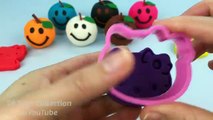 Play and Learn Colours with Play Dough Apples Smiley Face Fun & Creative for Kids