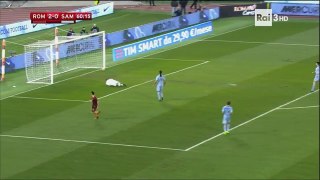 Stephan El Shaarawy Goal AS Roma 3 - 0 Sampdoria 19/1/2017 HD