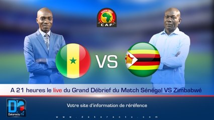 Sénégal vs Zimbabwe 2-0 Tous les buts et Résumé du match 2017