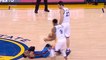Russell Westbrook FLOPS to Draw Flagrant Foul, Zaza Pachulia Gives Him the Ivan Drago Death Stare