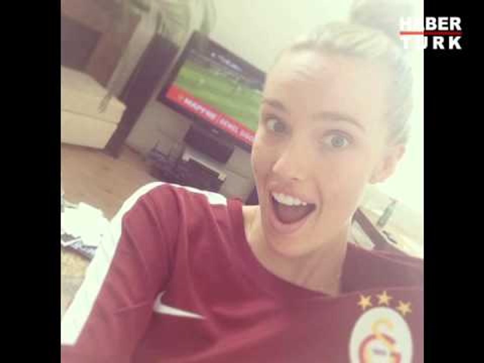 Amerikalı oyuncunun Galatasaray aşkı!