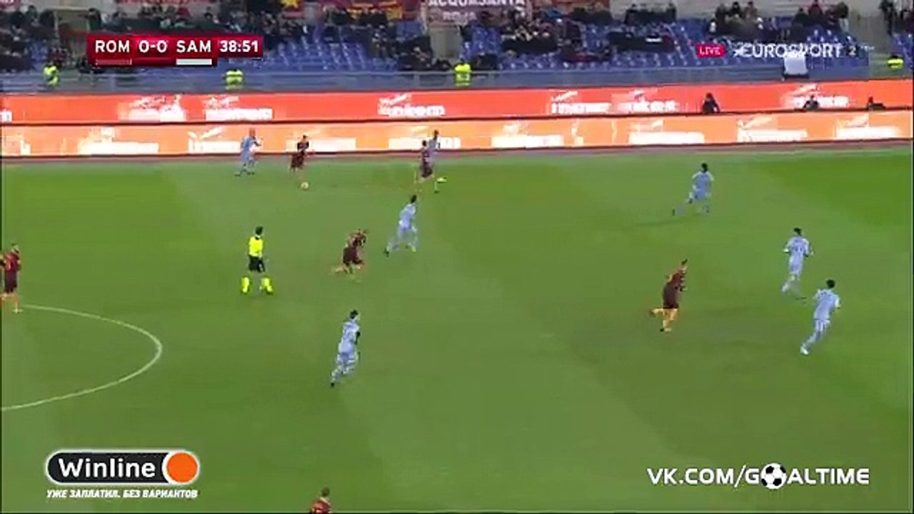 AS Roma vs Sampdoria 4-0  All Goals & Highlights 19.01.2017