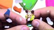Mickey Mouse Play-Doh Colors Surprise Eggs Huevos Sorpresa Surprise Toys Lollipops★ Пластелин