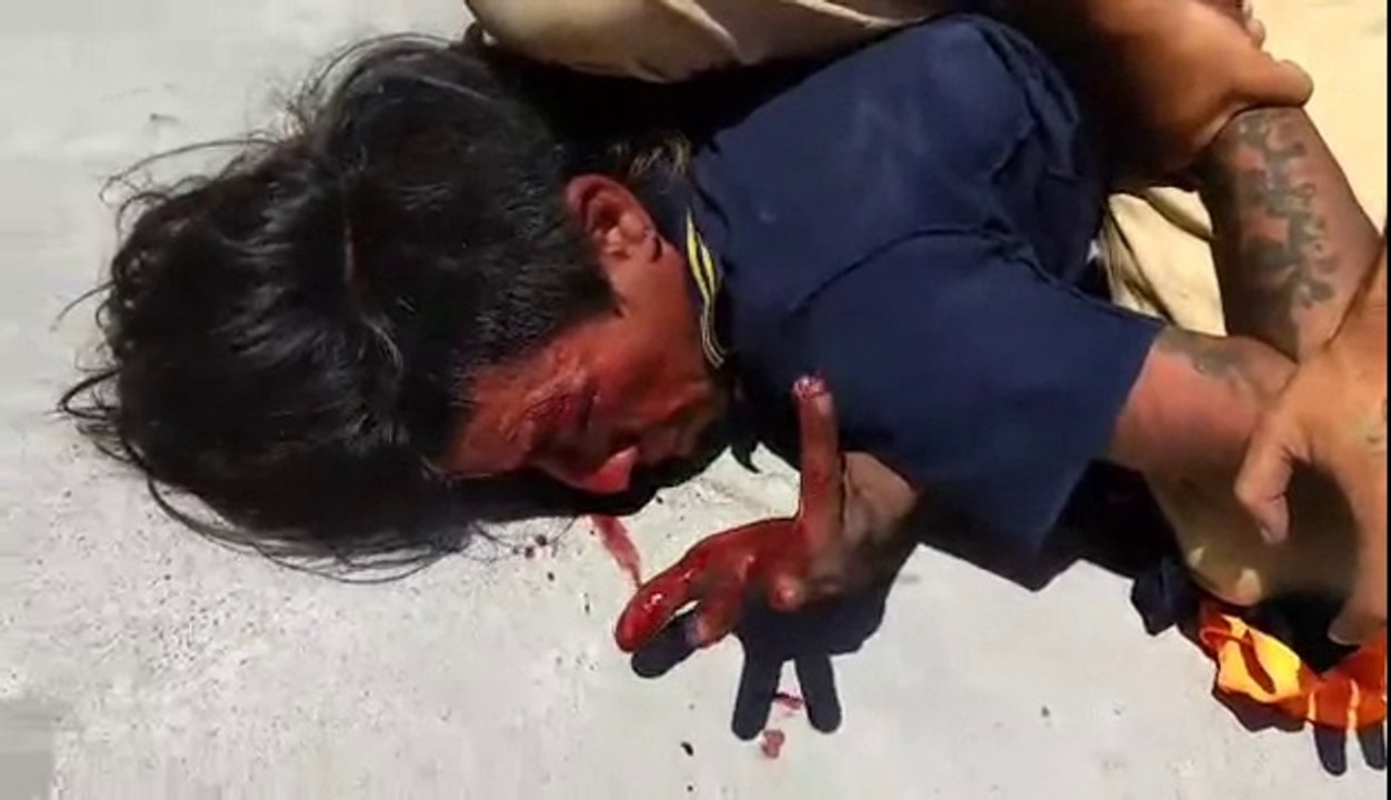 Violenta detención ciudadana a emigrante peruano en Chile