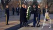 Donald Trump and Mike Pence lay wreath at Arlington Cemetary