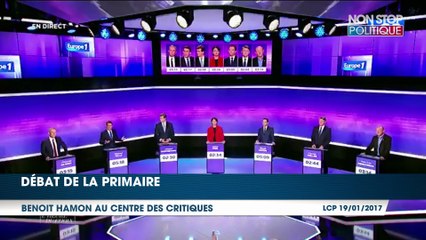 Primaire à gauche: Benoît Hamon critiqué de toutes parts sur le revenu universel