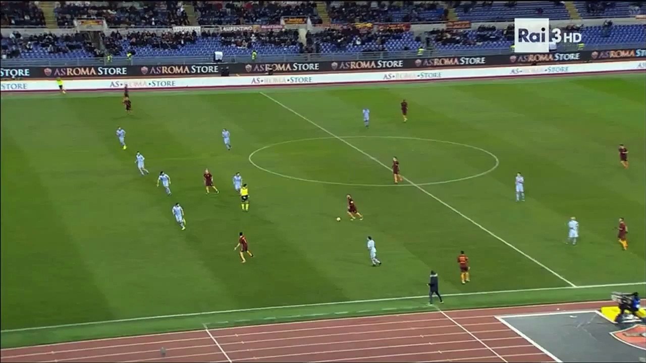 Radja Nainggolan second Goal AS Roma vs Sampdoria 4-0 19/1/2017 HD