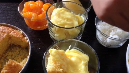 Pineapple lemon Mini Triffles |sweet dessert| Nazkitchenfun