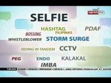 BT: Selfie, napiling 'word of the year' mula sa 13 salitang pinagpilian