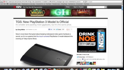 NEW Playstation 3 Model Announced! Official Specs, Features and Information!