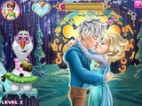 Elsa Kissing Jack Frost - Disney Princess Frozen Games Movie
