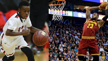 LeBron James Jr's SICK Highlight Reel Includes Something Even His Dad CAN'T Do