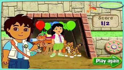 Go Diego Go! Best of Diego Adventures Games for kids part1 Диего Приключения игры для